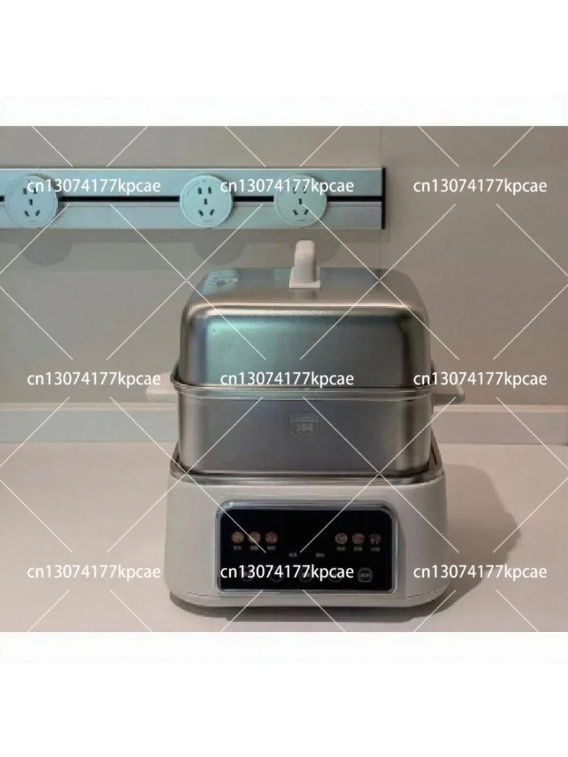 3-Layer Stainless Steel Electric Steamer 2025 New Multi Function Steam Stew Pot for Home