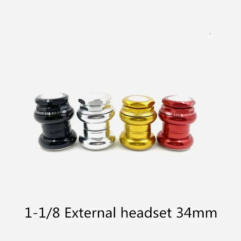 Union Jack for brompton headset Anodized 1-1/8 External headset 34mm gold cline pline