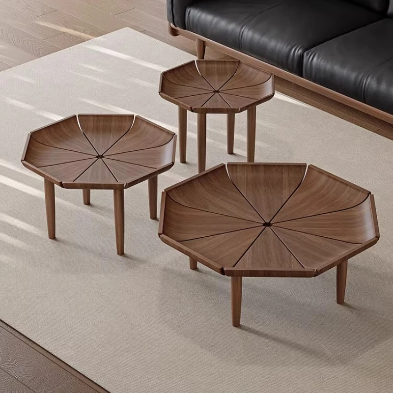 Multi-functional Balcony Coffee Tables Leisure Bedside Living Room Modern Coffee Tables Simple Wooden Furniture Столик MH40CJ