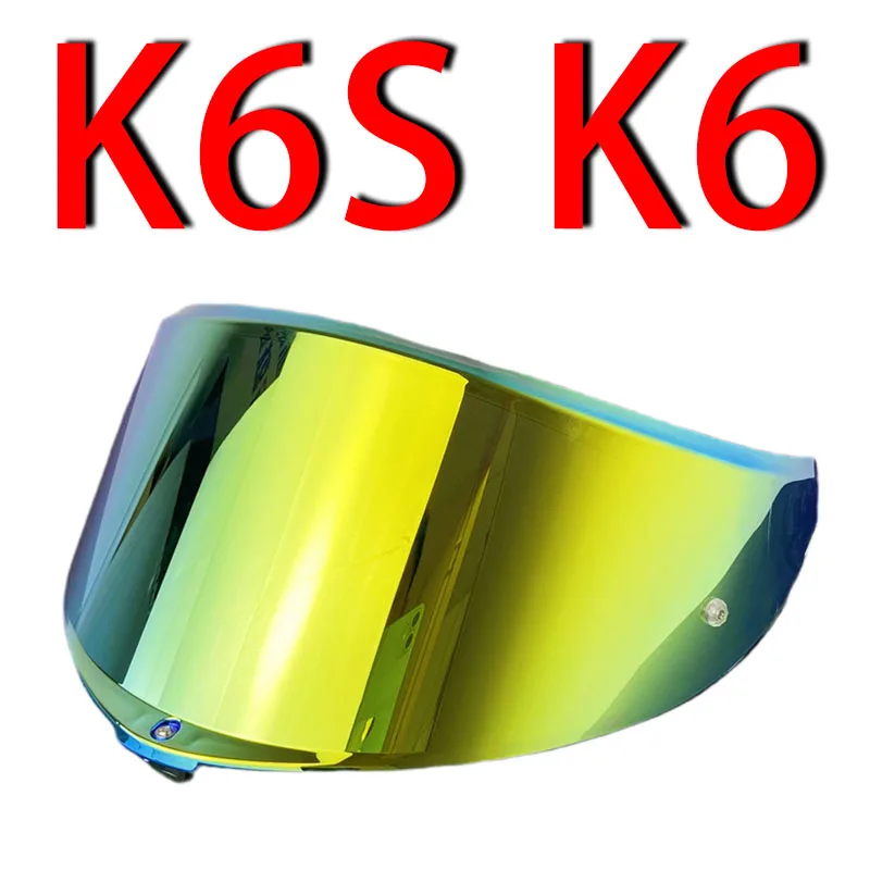 K6S Visera del casco visera parabrisas para AGV K6 escudo alta dureza protector solar de alta resistencia Escudo de casco