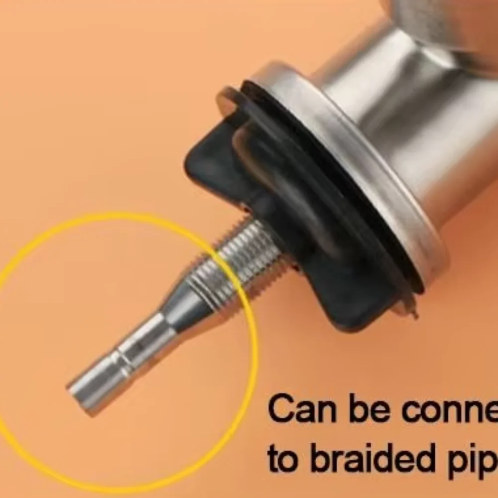 

Stainless Steel Water Filter Faucet Single Cold Easy Installation Kitchen Taps Quick Connector Drinking Water Faucet