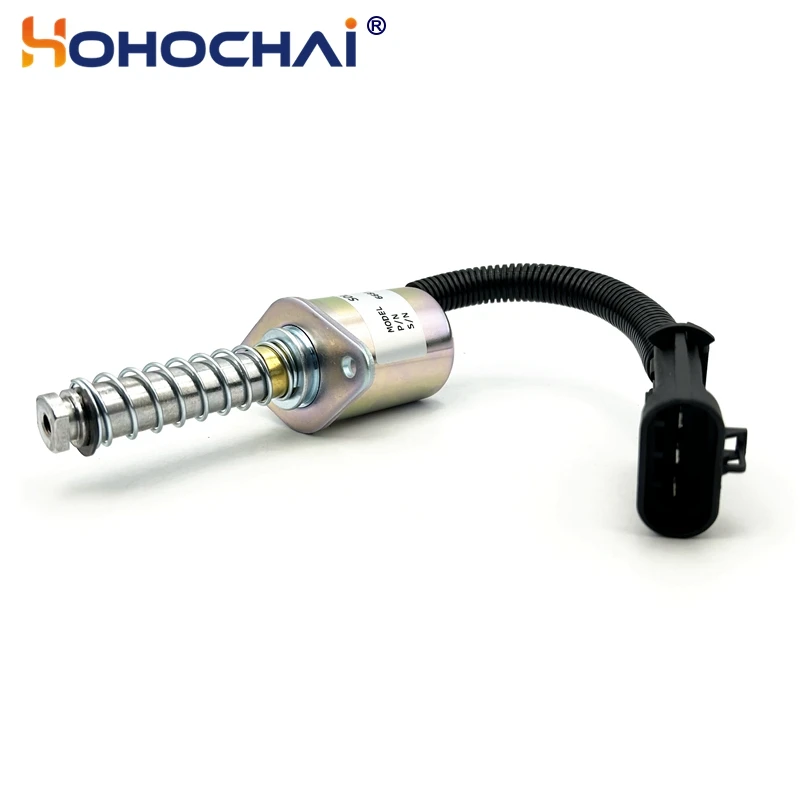 Imagem -02 - Válvula Solenóide Cortada 12v do Desligamento do Combustível da Peça 6681512 do Motor Diesel para a Máquina Escavadora de Bobcat