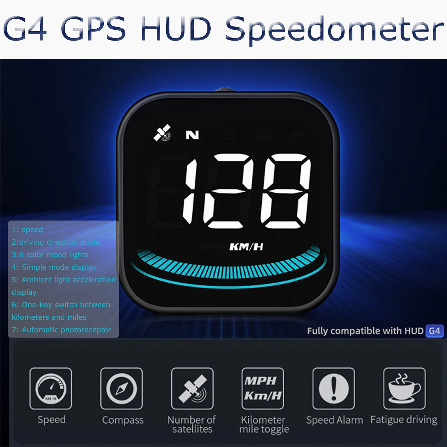 G4 Hud Auto Speedom…