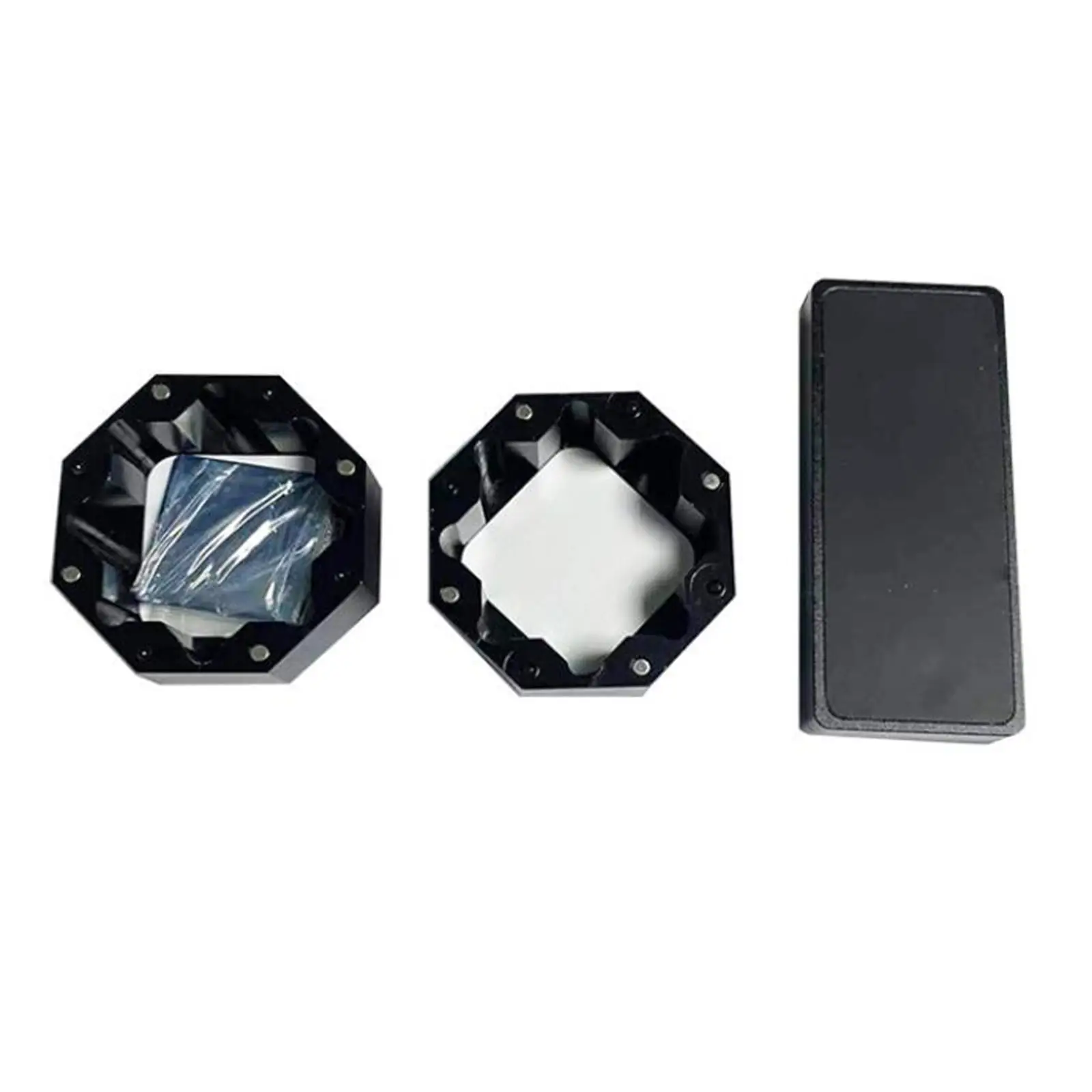 

Metal billiard chalk holder, aluminum case accessory for snooker cue