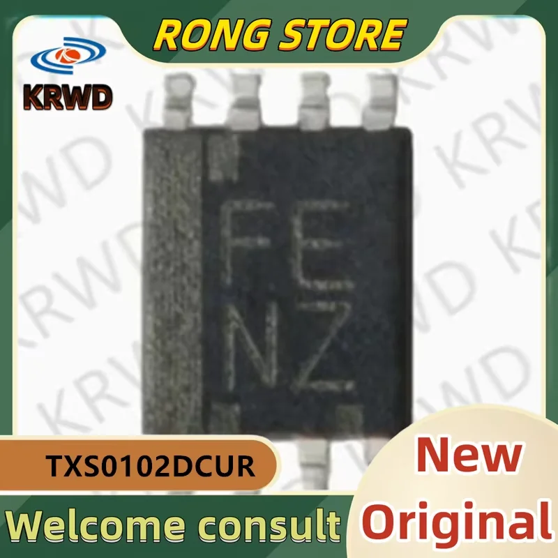 5PCS FENZ New and Original Chip IC TXS0102DCUR TXS0102 VSSOP-8 Two-way voltage-level converter chip