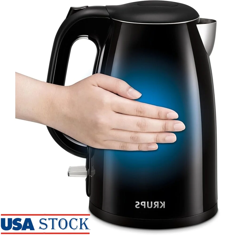 

1.5L Electric Kettle Fast Boiling Cool Touch Stainless Steel Auto Shut-Off User Friendly Cordless Design Tea Coffee Soup