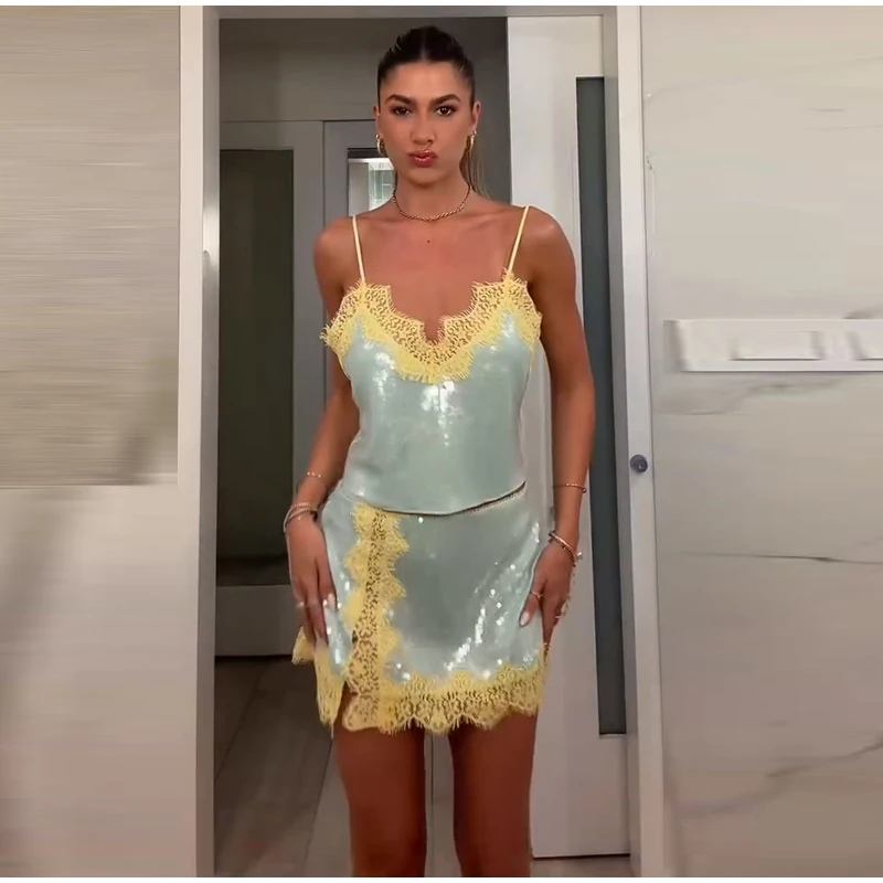 The Ibiza Shimmer Sequined Two-Piece. S17a567901c92413d91f1e7b10daf3fd5z