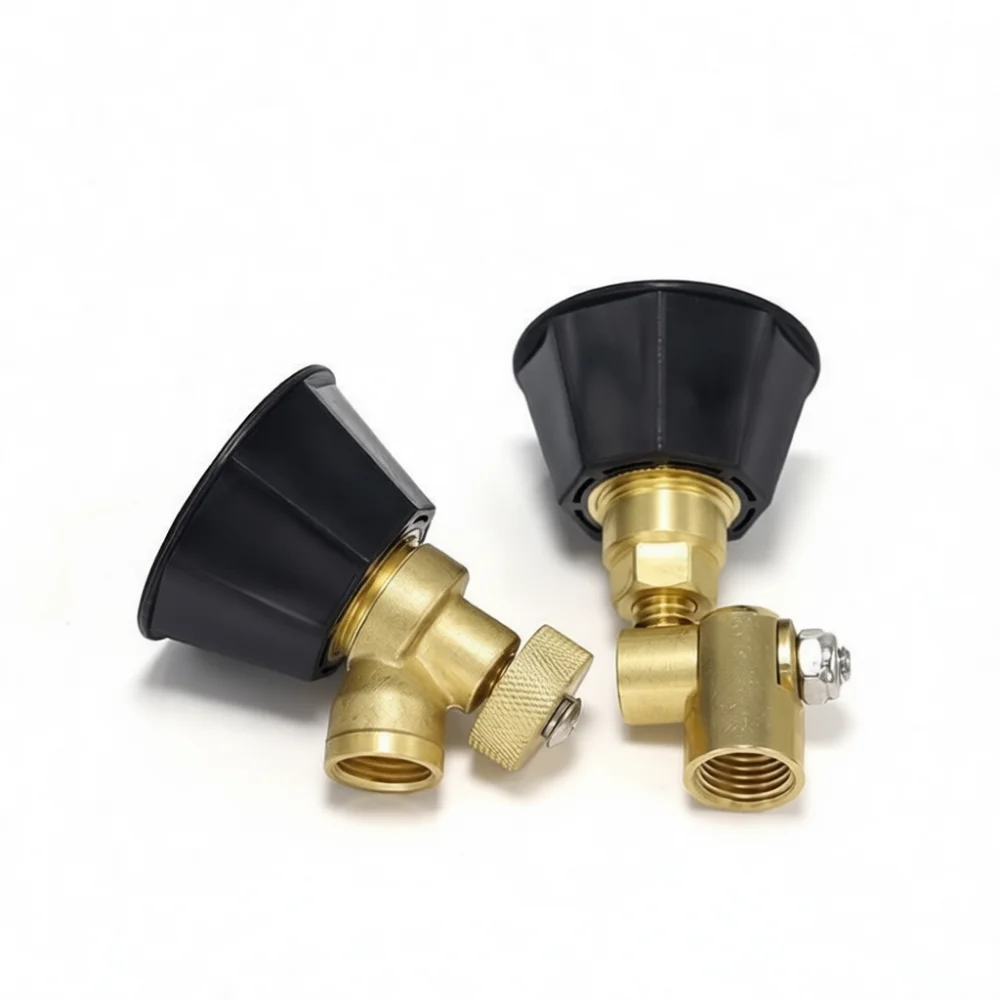 High Pressure Sprayer Nozzle Electric Adjustable Atomizing Head For Agriculture Garden Pest Control Irrigation Tip