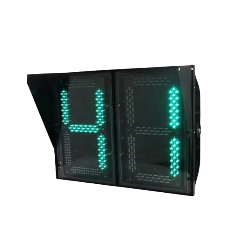 Hot-selling large digital LED countdown timer, using PC material, suitable for vehicle traffic lights