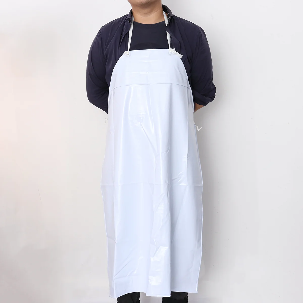 Mens Rain Jacket Waterproof Apron Halter Neck Gloves Industrial Kitchen Men's Sleeveless