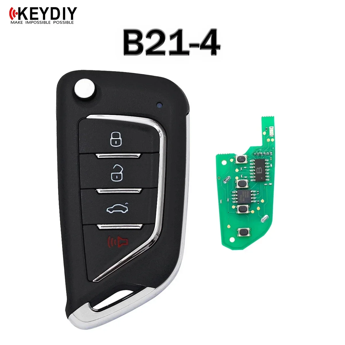 5 sztuk/partia KEYDIY B21-3 B21-4 B22-3 B22-4 pusty KD zdalny klucz samochodowy dla KD900/KD-X2/MINI programator maszyna seria B 5 sztuk/partia