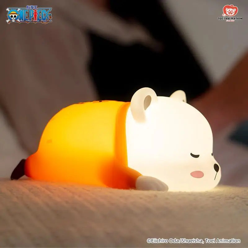 One Piece Bepo Accompanying Sleeping Light Model Regular Time Light Ornaments Night Long Lasting Endurance Lamp Bedroom Decor