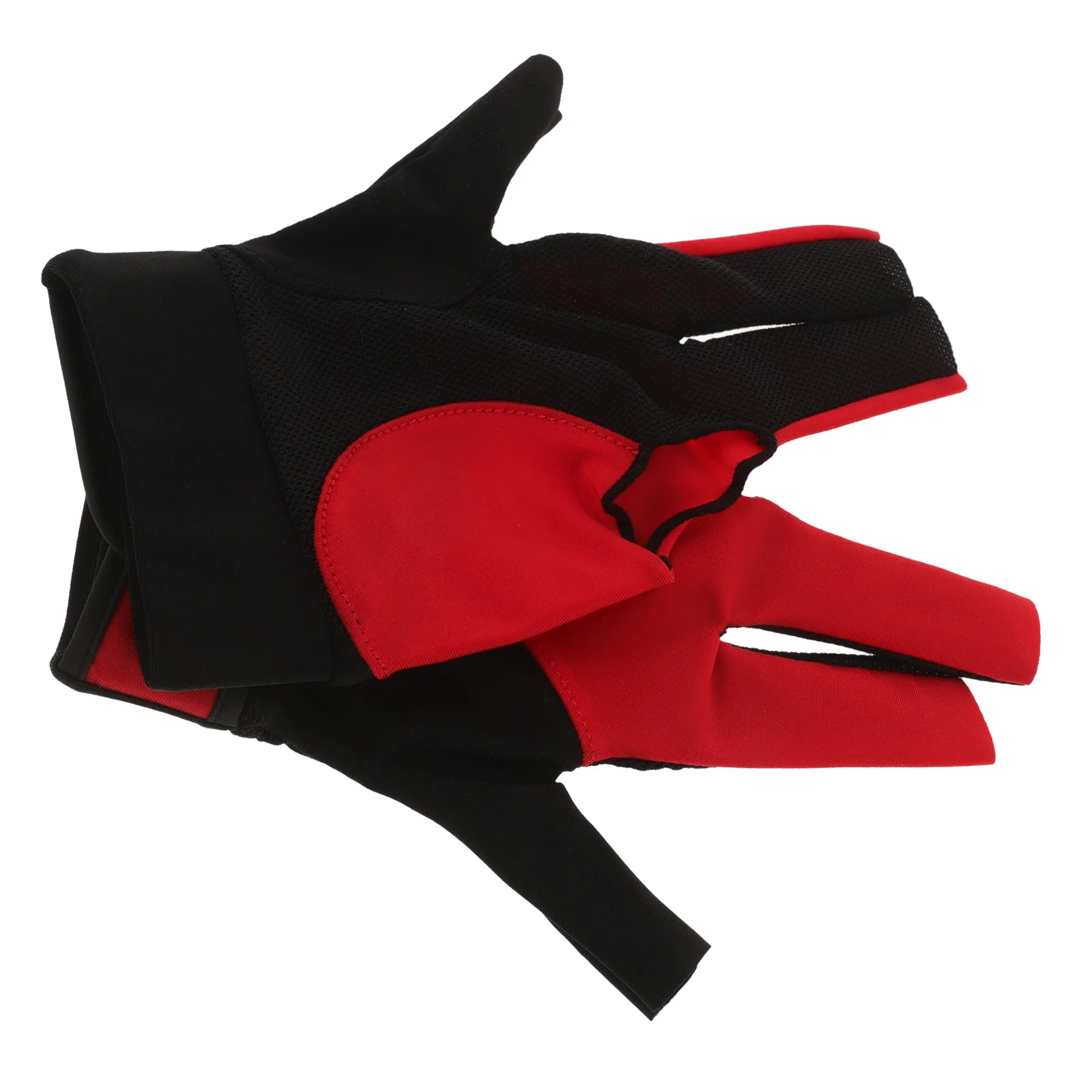 

2pcs Billiard Pool Glove Left Hand Wear-Resistant Breathable Protective Cue Glove Three-Finger Durable Multi-Purpose Gloves For