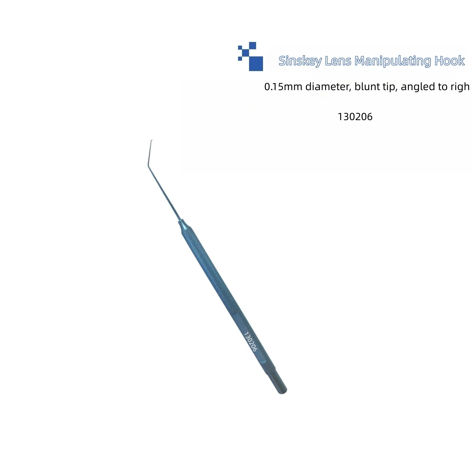 Sinskey Lens Manipulating Hook Ophthalmic Surgical Instrument for Cataract Eye Surgery Tool