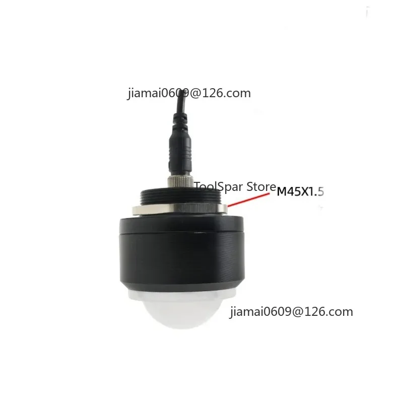 80GHz Millimeter Wave Radar Level Gauge 3m Measuring Range IP Waterproof Dustproof RS485 Level Sensor 2mm Precision Level Probe