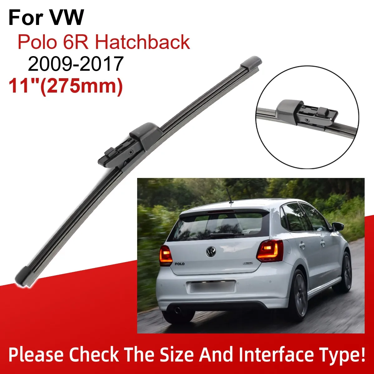 For VW Polo 6R Hatchback 2009-2017 24\