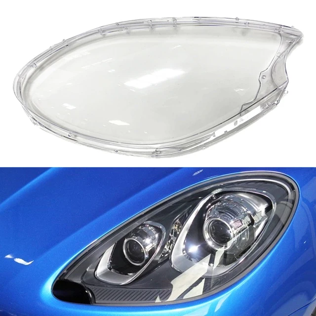 Car Front Headlight Lens Shell Cover Replacement for Porsche Macan S Macan Turbo 2012 2013 2014 Left