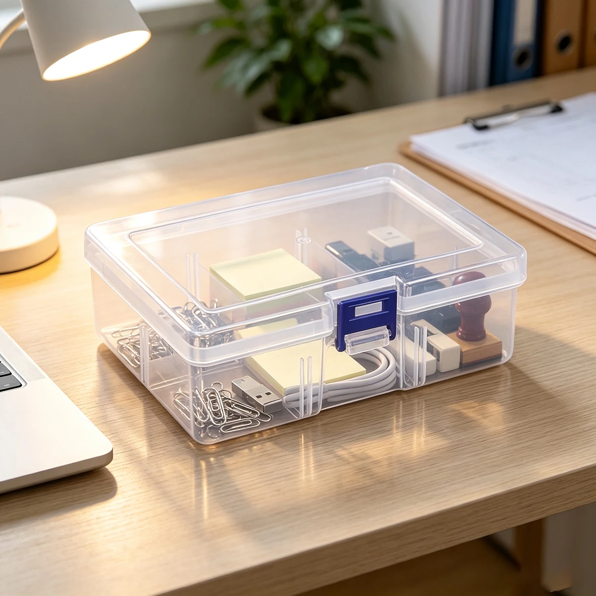 Clear Plastic Box Rectangular Box Screwdrivers Bits Tools Bleads Dustproof Waterproof Packing Storage Cases Container
