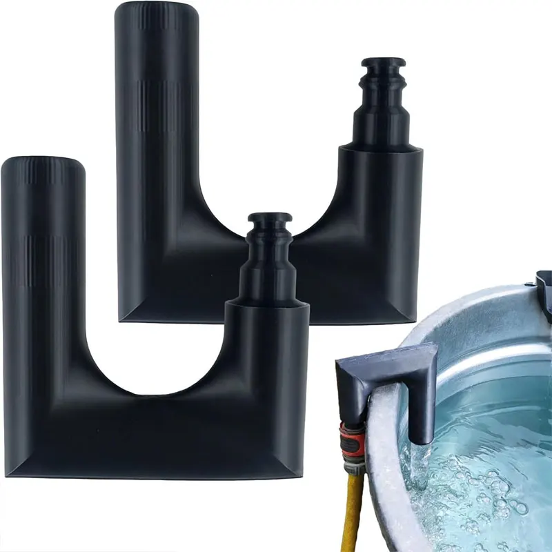 Durable Garden Hose Hook - Easy Water Tank Filling, No Handheld, Anti-Slip Design, Patio Watering Tool, Garden Hose Accessories