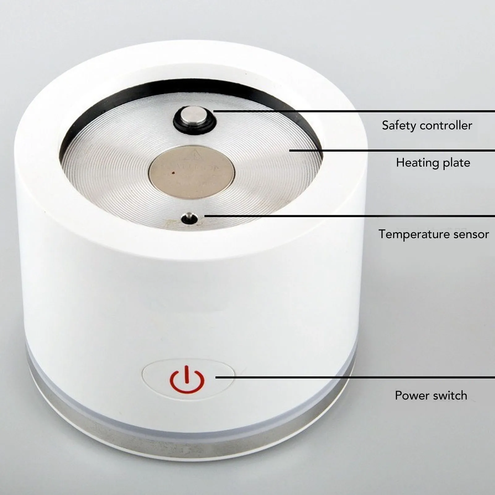رغوة الحليب الكهربائية الأوتوماتيكية للقهوة والشوكولاتة الساخنة - رغوة الحليب الساخنة الباردة الهادئة القابلة للفصل