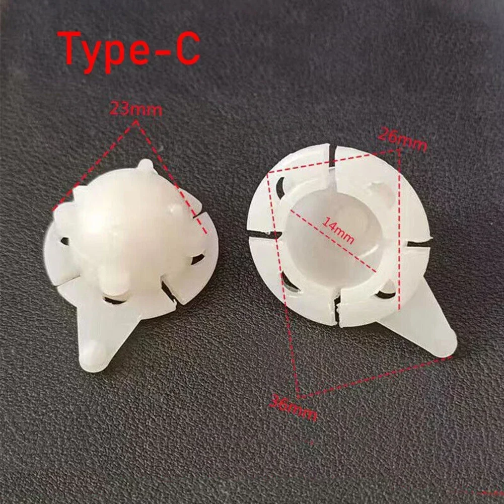 1set Car Windshield Wiper Linkage Bushing Kit Universal Car Accessories High-quality Plastic Windscreen Wipers Linkage Bush