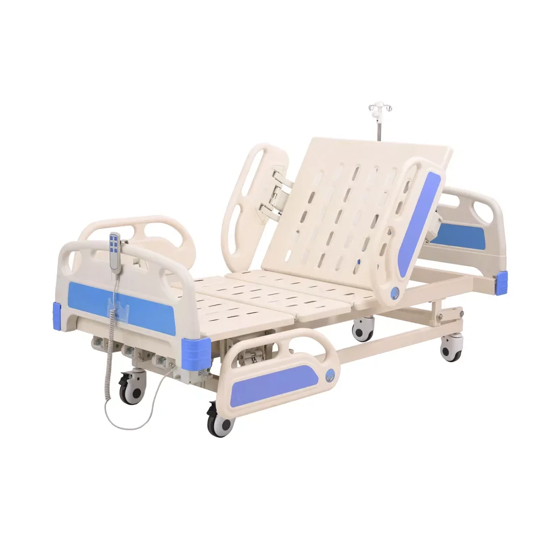 Latest Technology R&D folding electric 3 functions 2 function hospital bed