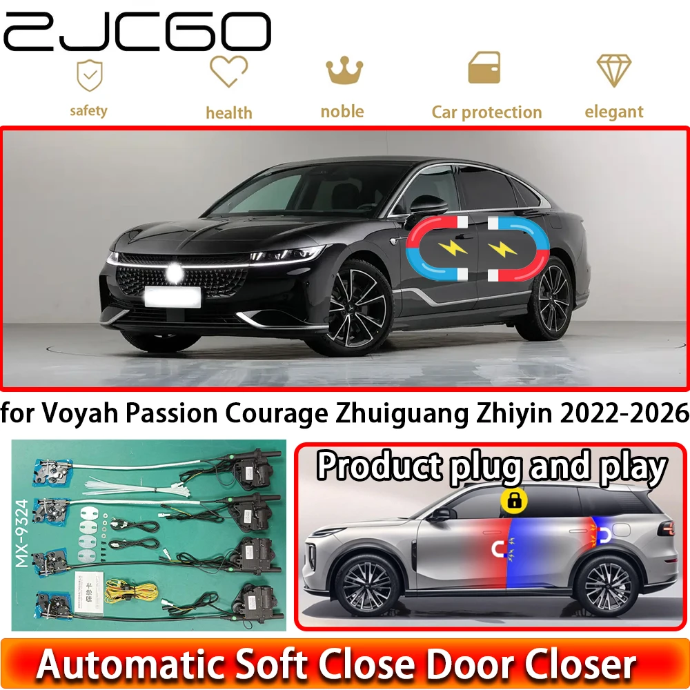 

for Voyah Passion Courage Zhuiguang Zhiyin 2022-2026 Soft Close Door Kit Power Closing Latch System Auto Pull Door Easy Close