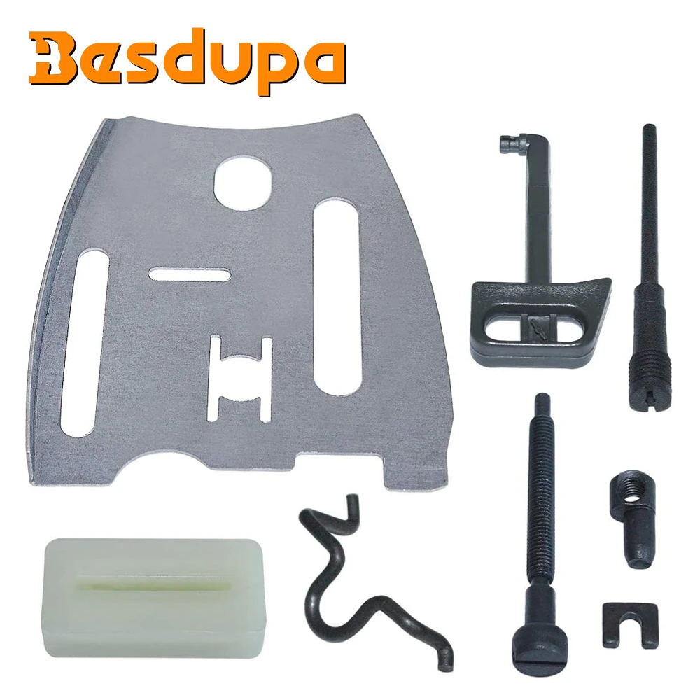 

Throttle Choke Rod Bar Plate Bumper Strip Fuel Vent Kit for Husqvarna 268 272 Chainsaw 501814801, 501537101