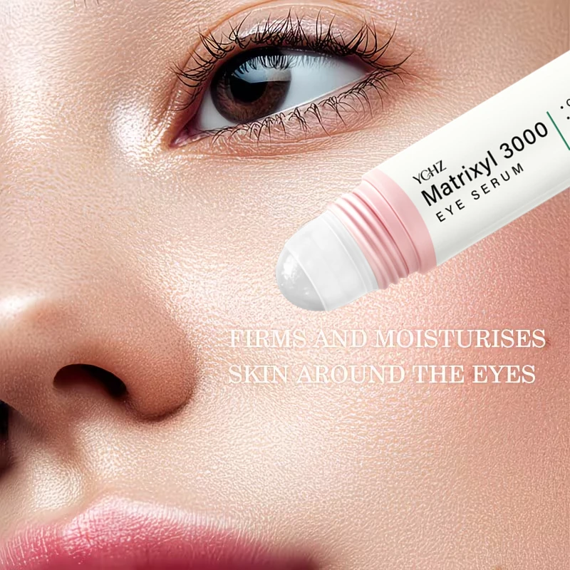 Collagen Eye Roller Ball, Rich in Collagen and Hyaluronic Acid, Deeply Moisturizes the Skin Around the Eyes, Hydrates and Firms the Skin, Making It Smooth, Bright, and Elastic 80g
