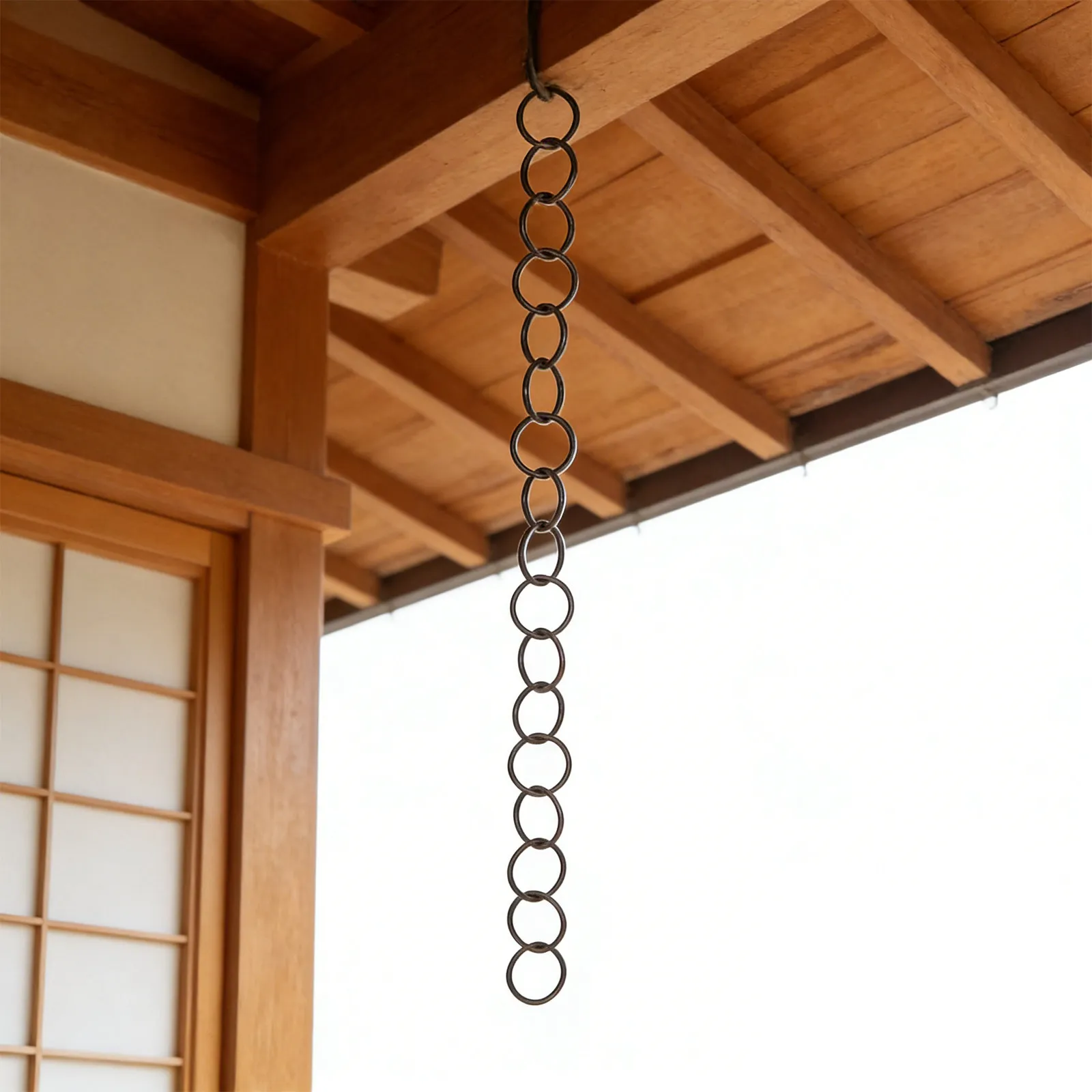 

Алюминиевая дождевая цепь для водостоков, декоративная уличная цепь для садового дренажа, сверхпрочная металлическая цепь-водосток для павильонов и патио