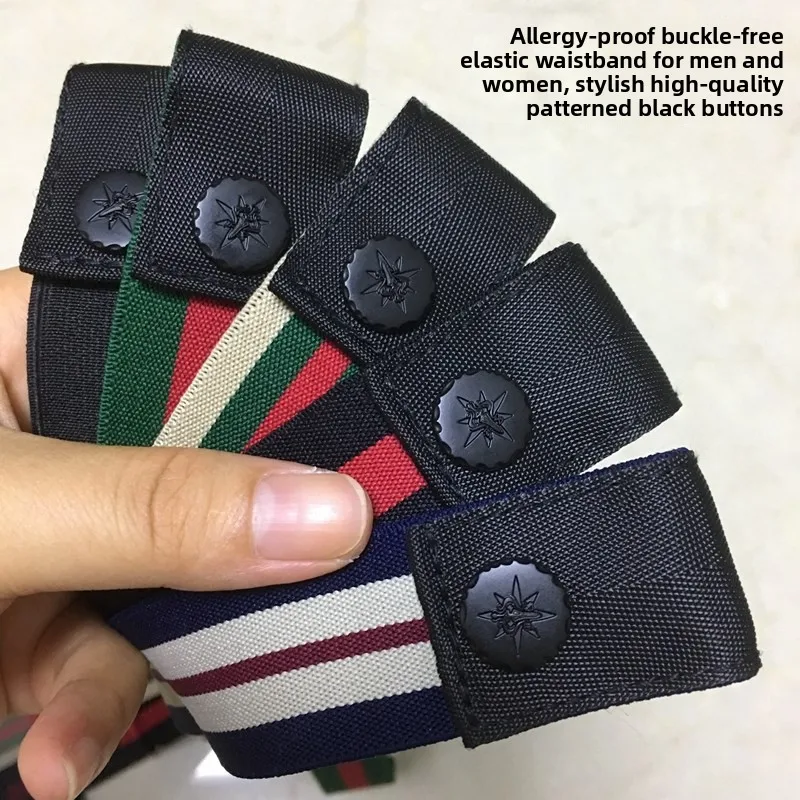 

Invisible Elastic Waist Belt for Women Summer Decorative Adjustable Slimming Jeans Belt Universal Fit Soft Surface Copper Bule