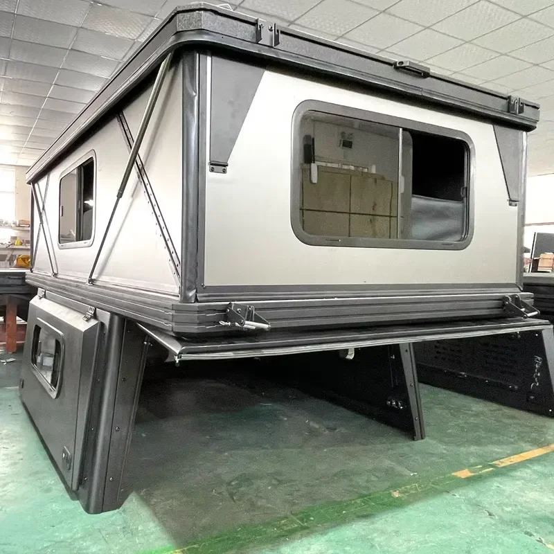 BD Cloud 2026 Travel RV with Aluminum Foldable Pickup Truck Camper for F150 view 3