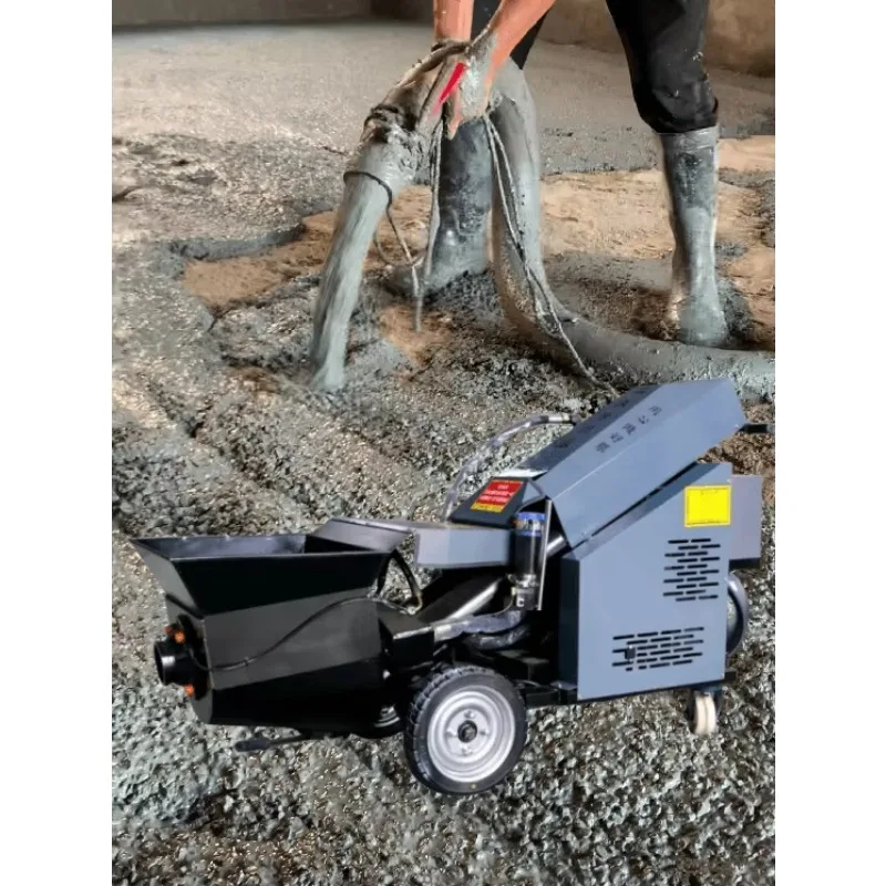 YG Diesel Mini Concrete Pump Truck Core Components Engine Motor Bearing High Efficiency Construction Diesel Concrete Pump Machin view 4