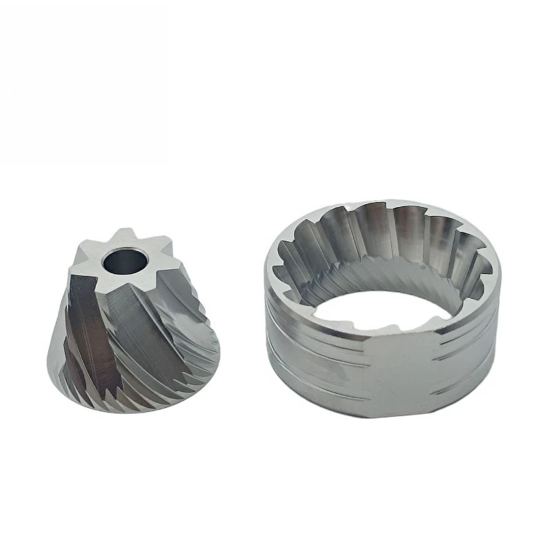 

Household hand-crank bean grinder cutter direct sales coffee machine SUS420 grinding core 38mm7 star stainless steel cone knife