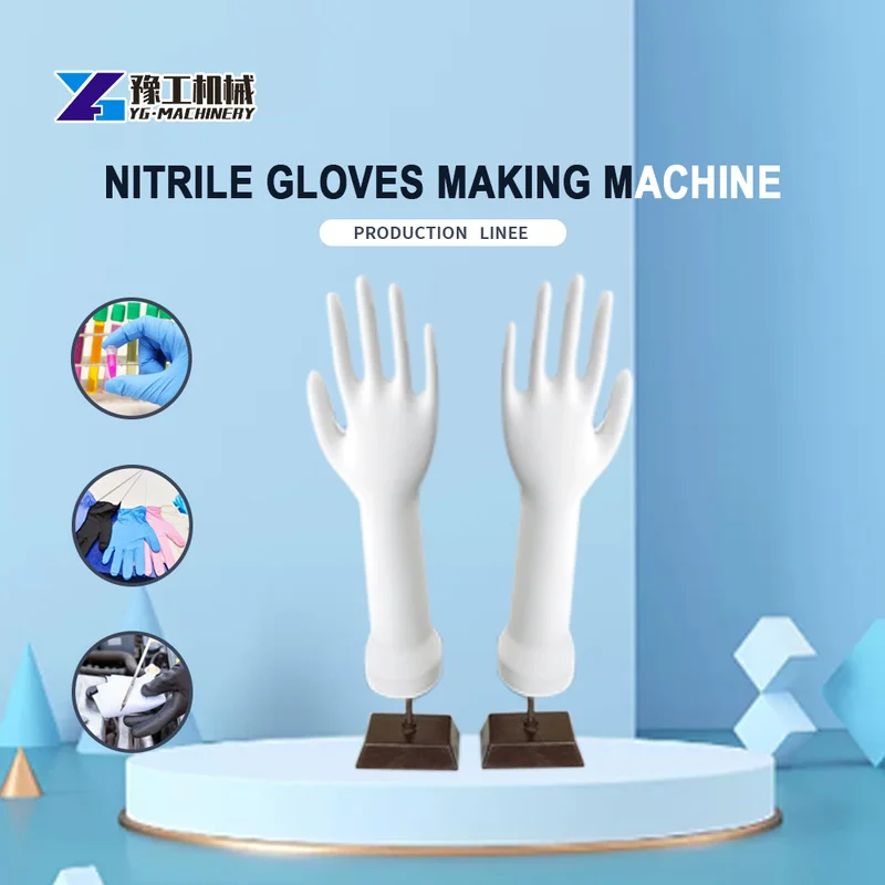 Industrial LatexGloves Making Machine Making Machine Latex Gloves Production Line Machine Automatic Production Line