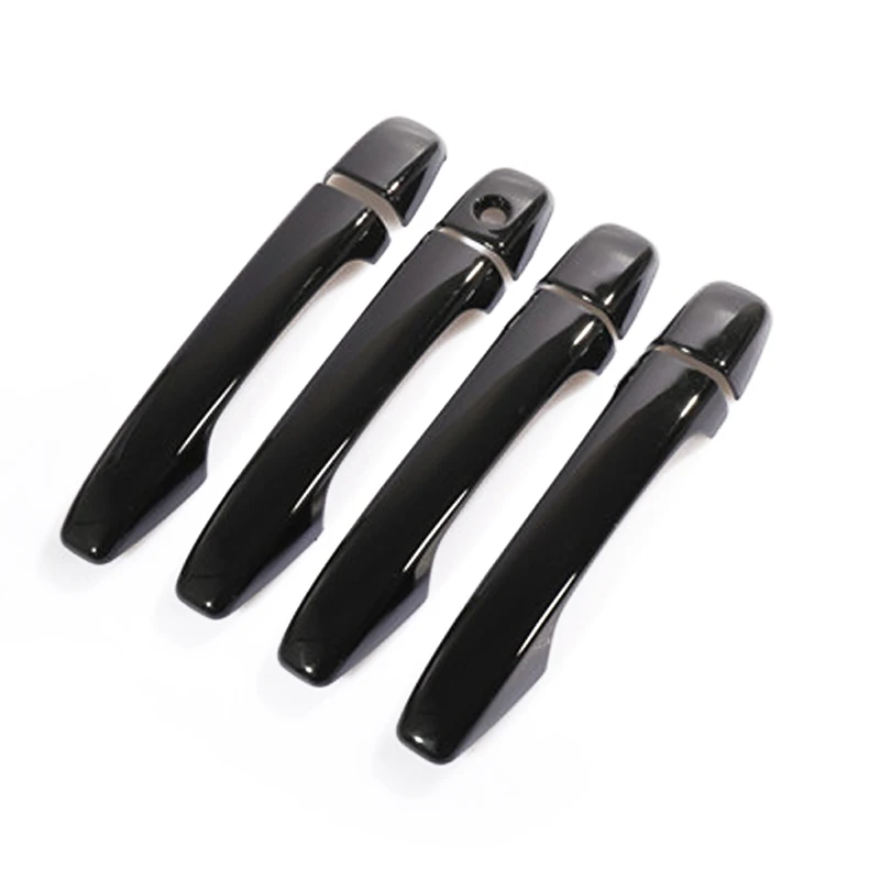 beler 8pcs/Set Car Exterior Door Handle Cover Trim Fit for Subaru WRX STI 2015 2016 2017 2018 2019 2020 Glossy Black