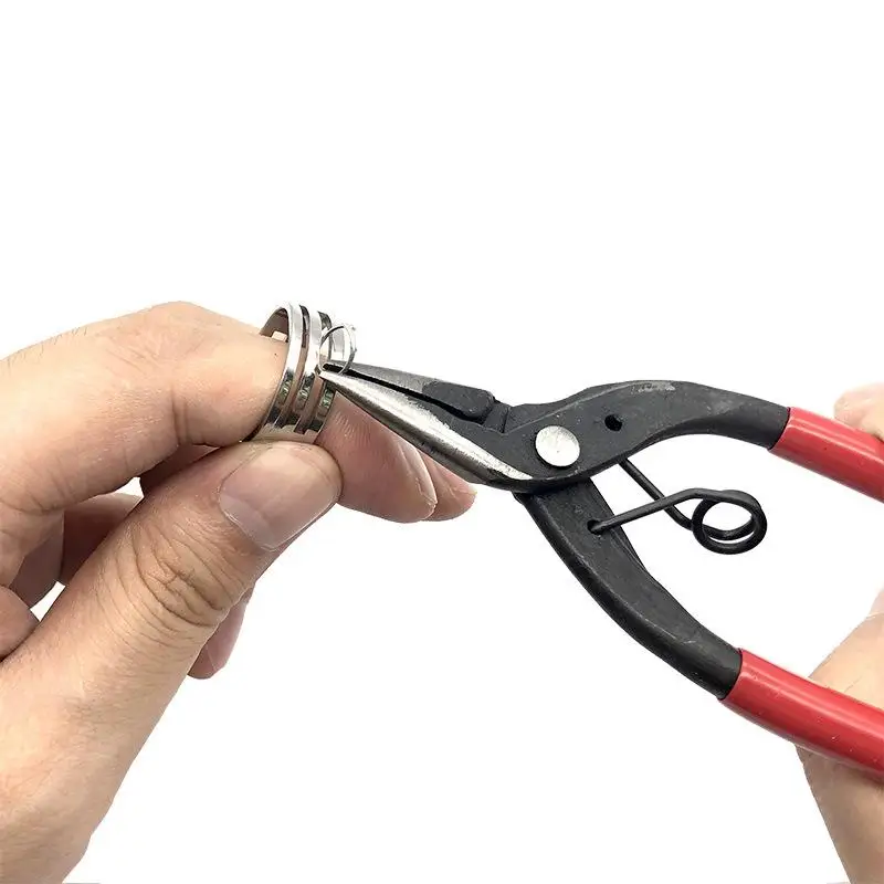 Jewelry Making Tool Stainless Steel Jump Ring Opener for DIY Projects Easy Open Close Finger Ring for Beading Craft