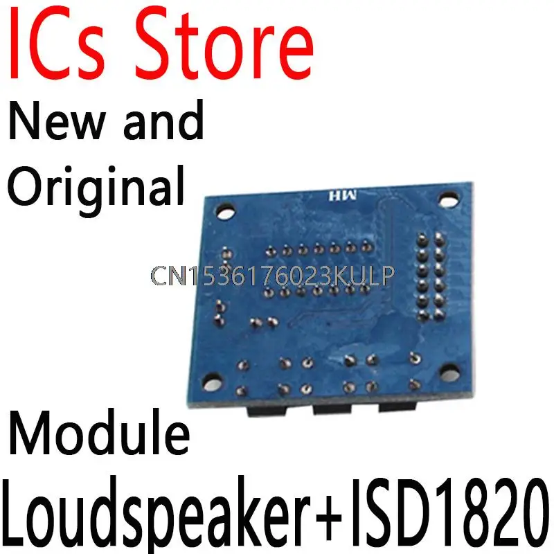 Sound Voice Recording Playback Module With Mic Sound Audio Telediphone Module Board With Microphones Loudspeaker+ISD1820