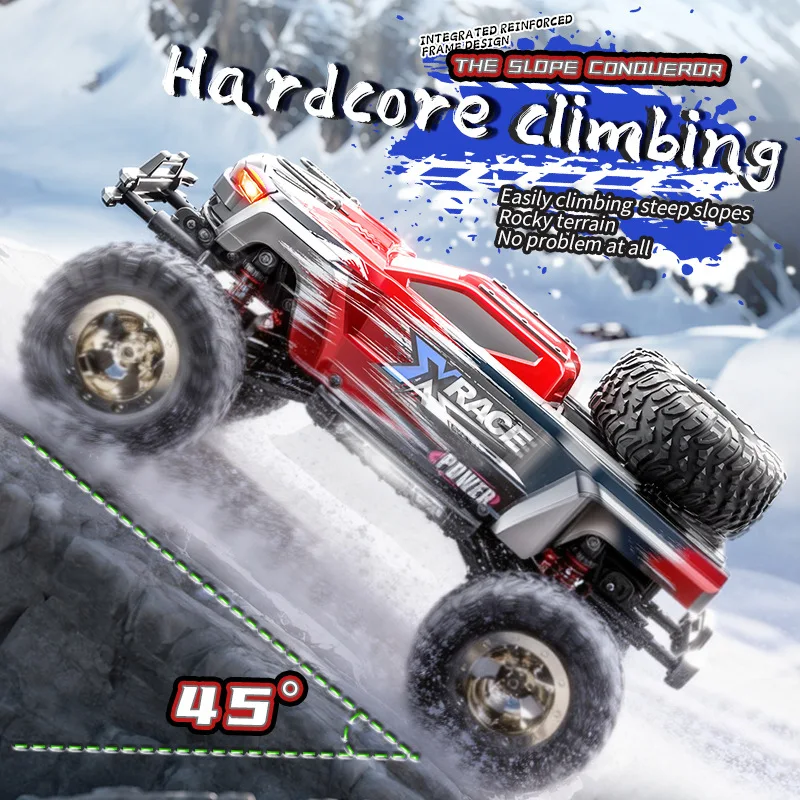 Remote Controlled RC Truck Waterproof High Speed Off-Road Racing Car 2.4G Outdoor Adventure 1:12 Toy for Kids Boys Gift  2026