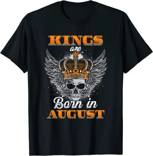  Born In August Month Premium Great Gift Idea Tee T-Shirt Size S-3XL