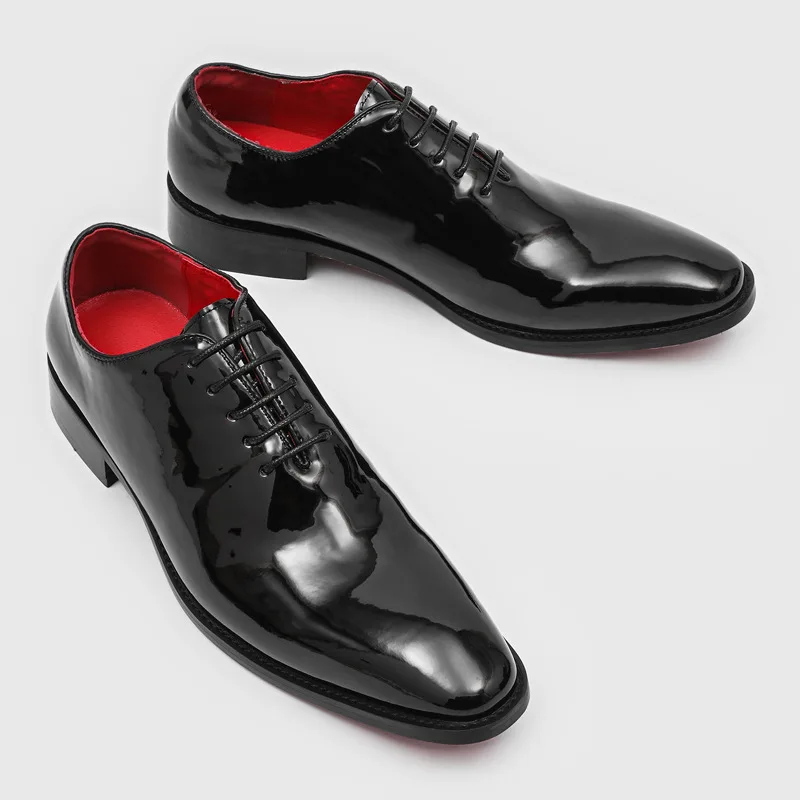 

High Quality Men's Business Dress Shoes Red Sole Wedding Groom Shoes for Men Fashion Classic Platform Men's Shoes Zapatos Hombre