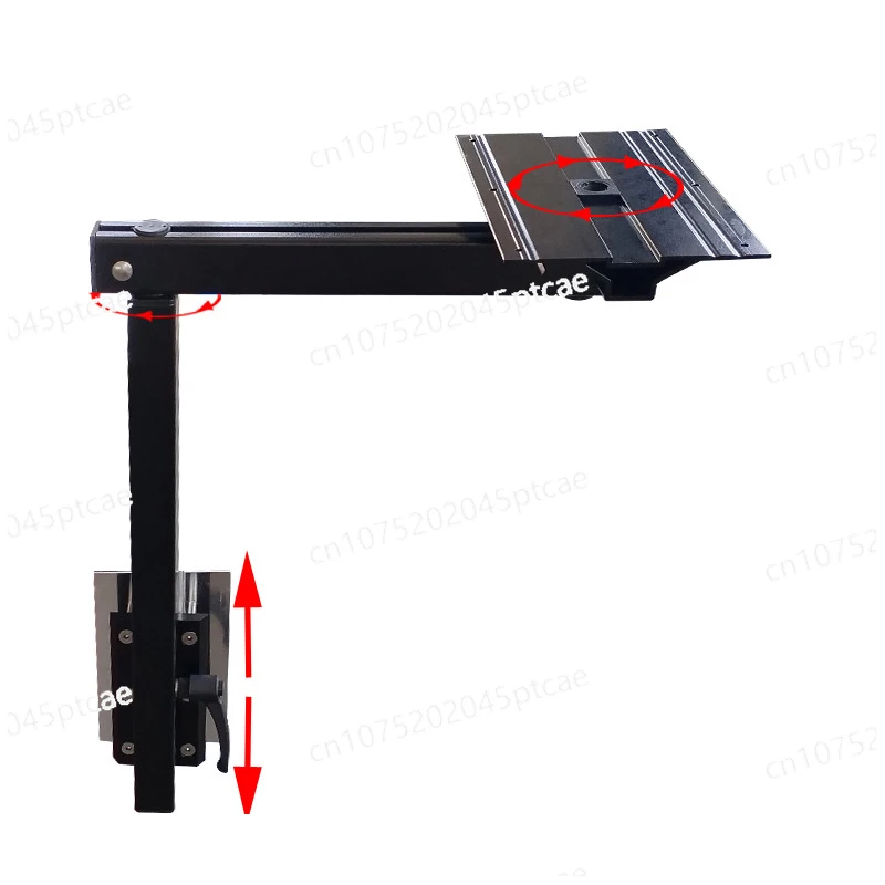 RV Folding Table Leg and Height Adjustable Aluminum Alloy Motorhome Caravan Camper Table Leg Caravan Storage Table Bracket