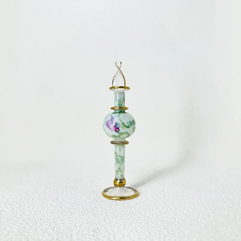 Egyptian perfume bottle, handmade 10 cm essence bottle, glass bottle decorative ornaments, tourist souvenirs