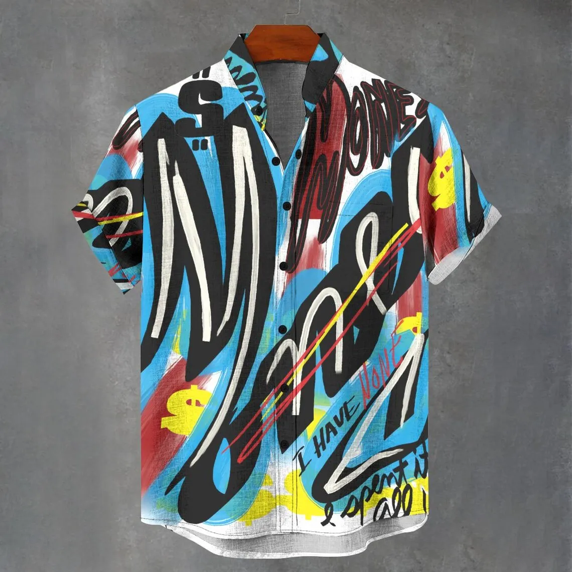 

2025 Summer Men's Breathable Short Sleeve 3D Printed Casual Fashion Short Sleeve Shirt Top Hot Selling Fashion Style