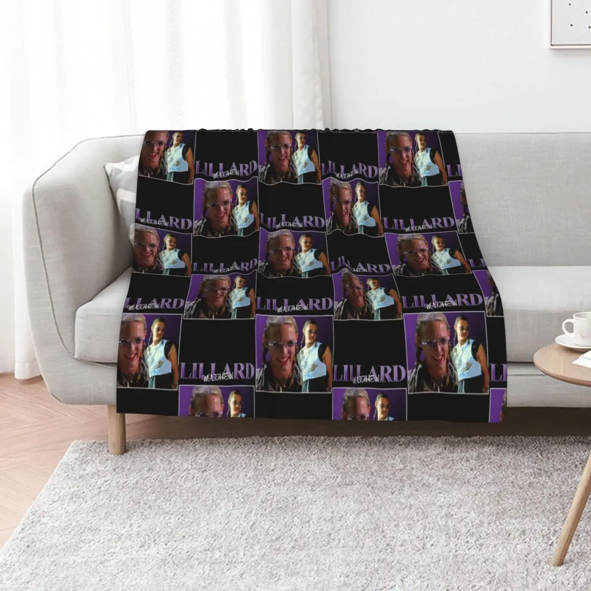 des années 90 Matthew Lillard Throw Blanket Cozy Home Blanket Gift for Christmas Holiday