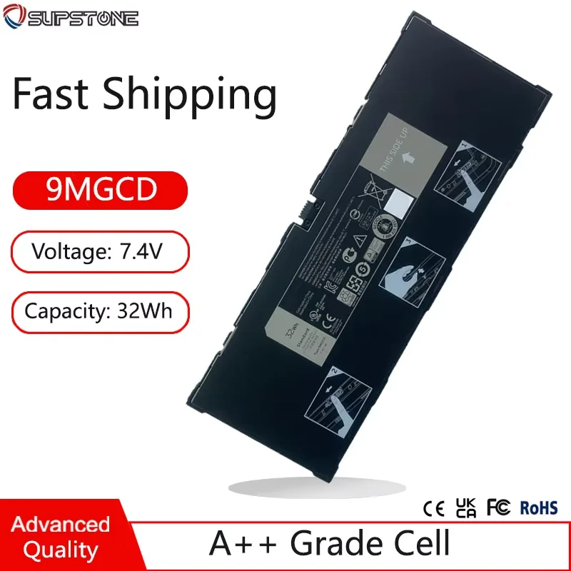 New 9MGCD T8NH4 VYP88 XMFY3 XRXMG Laptop Battery For Dell Venue Pro 11(5130) T06G Tablet 312-1453 451-BBIN