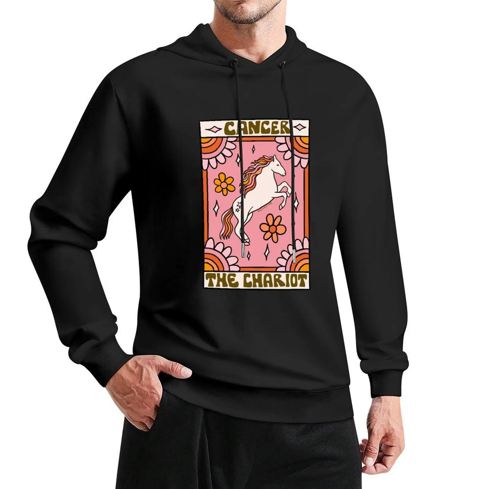 Cancer Tarot Card Hoodie fashion men men clothing men's clothes autumn new products mens hoodie