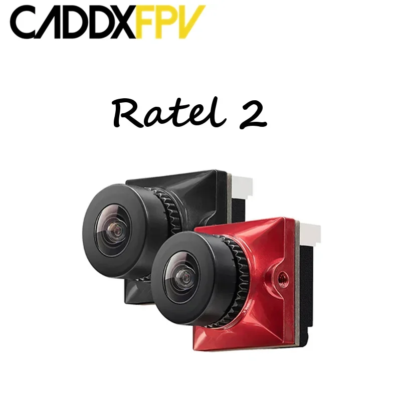 

Caddx Ratel 2 19X19mm / Baby Ratel 2 14X14mm 1200TVL 2.1mm NTSC PAL 16:9 4:3 WDR FPV Micro Camera for FPV Drone