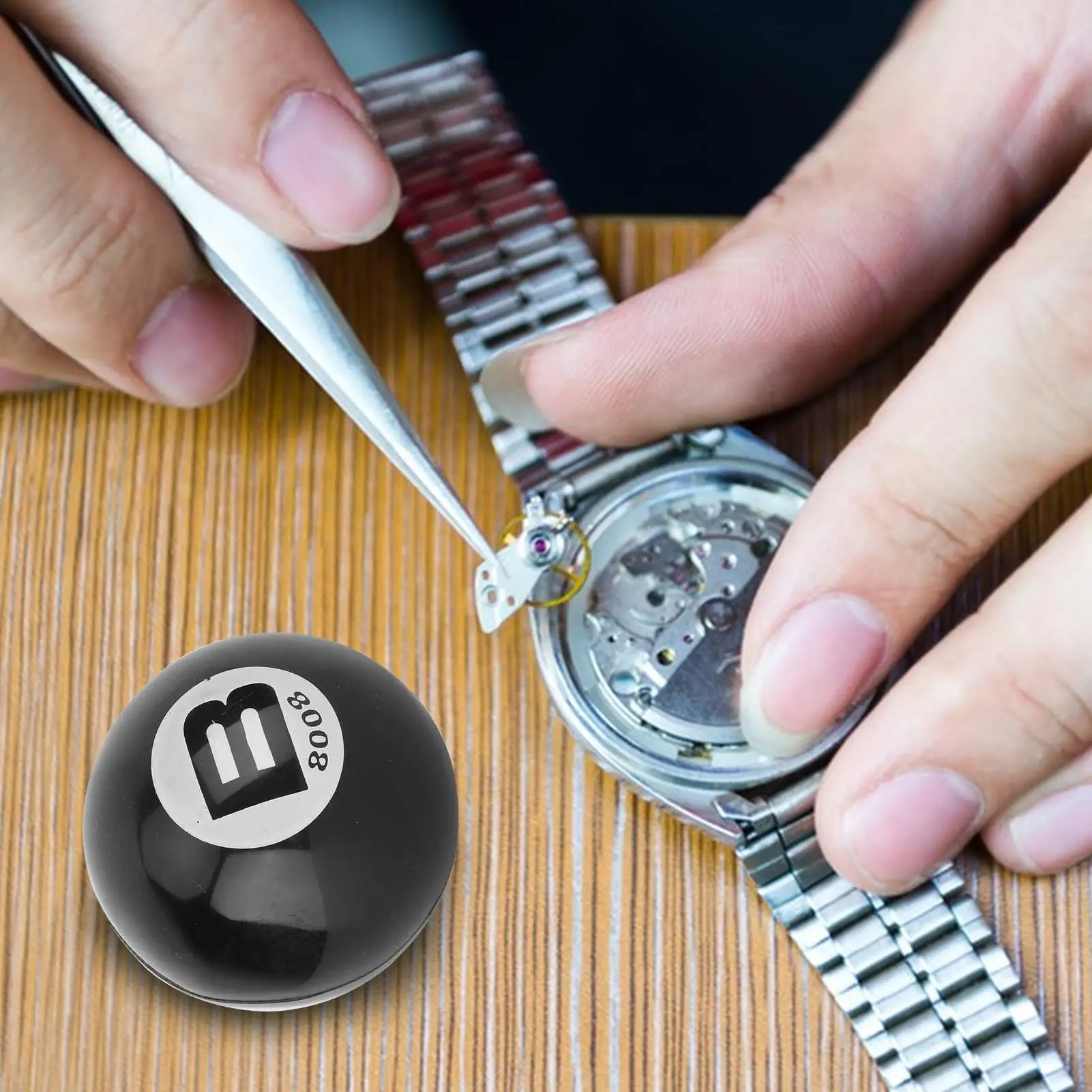 Watch Repair Ball Rubber Inflatable Dia Easy Use Watch Back Case Open Friction Ball Watch Repair Tool for Watchmaker