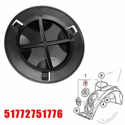 For BMW Mini Cooper R55 R56 F57 R58 R59 F55 F56 51772751776 Car Front Wheel Mudguard Fender Lining Bulb Cap Arch Headlight Cover
